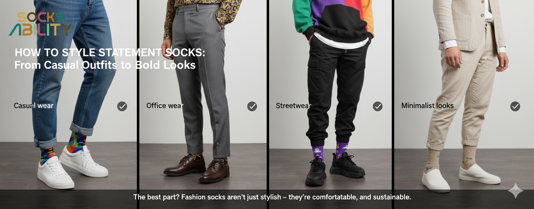 How to Style Statement Socks: From Casual Outfits to Bold Looks