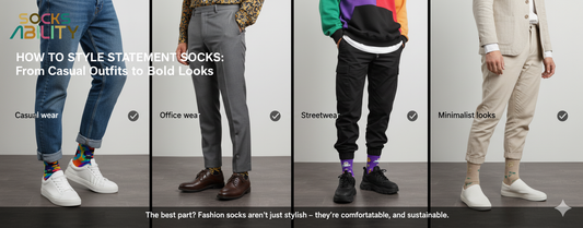 How to Style Statement Socks: From Casual Outfits to Bold Looks